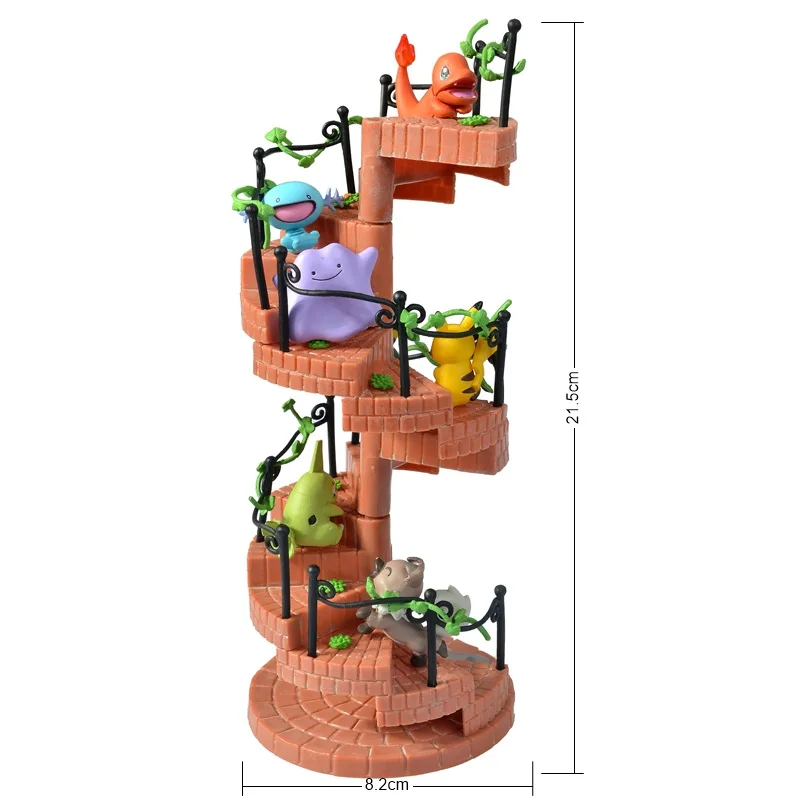 

8.2-21cm Pikachu Anime Toys for Kids Christmas Gifts Cartoon Anime Pokemon Action Figure Toys Model Decoration Toys Sets