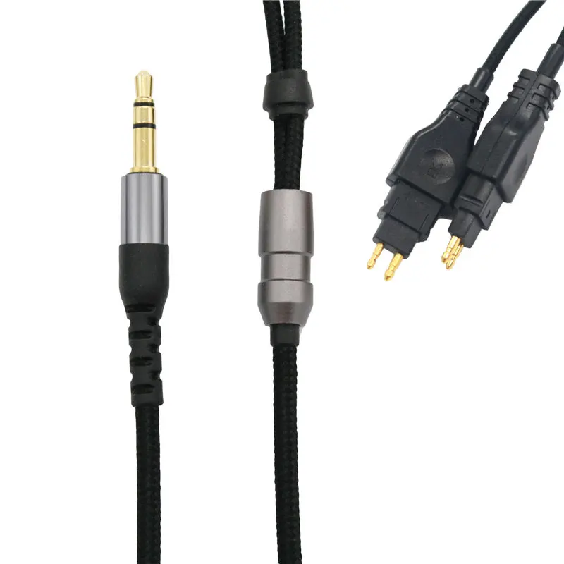 Сменный кабель для наушников Sennheiser HD414 HD650 HD600 HD580 HD25 гарнитура мягкий обновленный