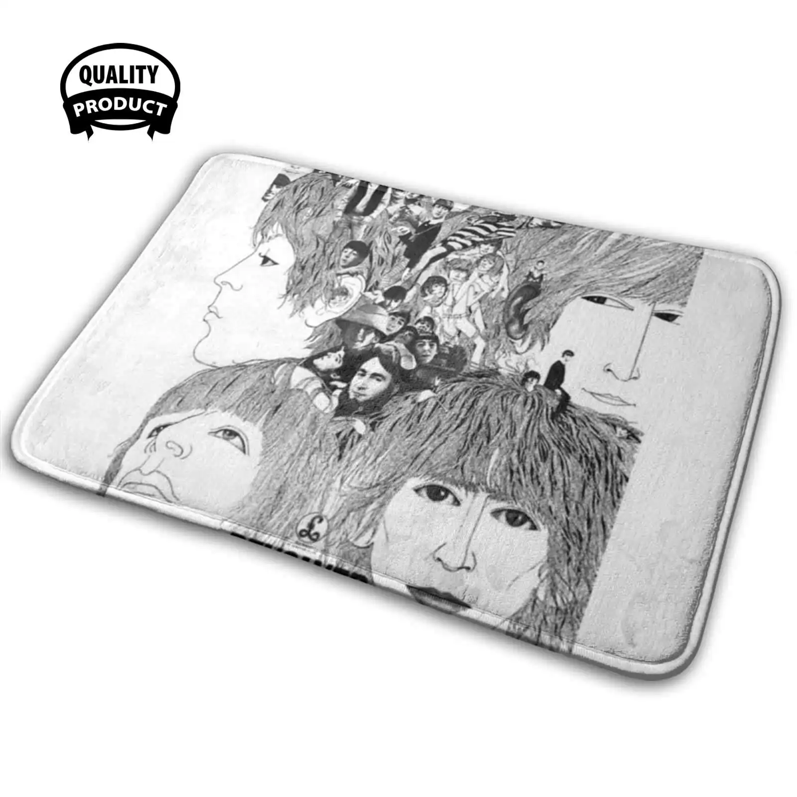 3D товары для дома 1966 (R) коврик ковер подушка Fanart Music 60S это происходит солнце 70S