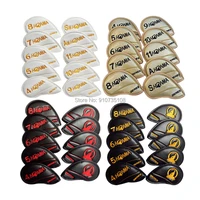 honma beres golf iron club headcover set upscale pu wit double sided embroidery golf rods cover 4 11 aw sw free shipping
