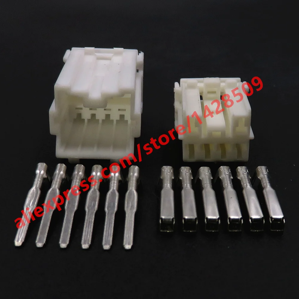 1 компл. 6-контактный разъем 7122-8365 7123-8365 2 серии автоматический незапечатанный разъем Штекерный разъем стыковочный соединитель MG620401 MG610398