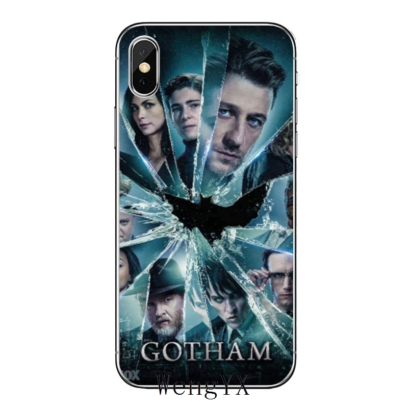 Американская ТВ-маска из силикона Gotham для Xiaomi Redmi 7 7A Note 8 Pro K20 Mi A3 9T CC9 CC9e 9 Lite SE On.