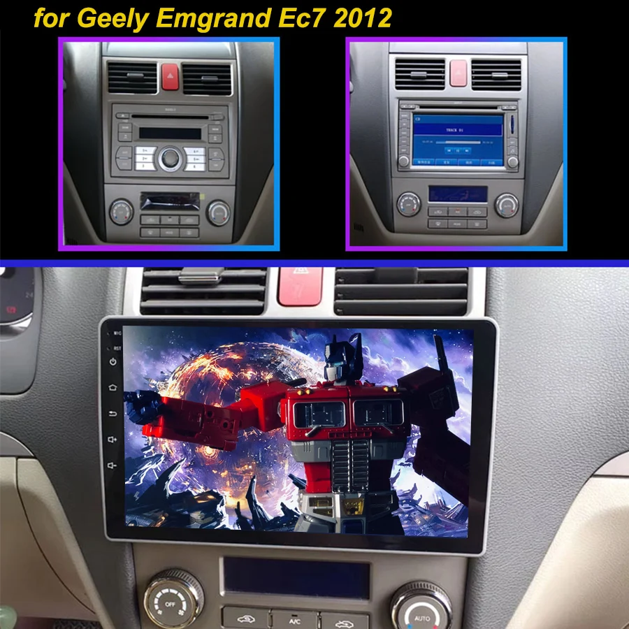 4G + 64 Android 10 0 2Din автомобильный Dvd мультимедийный плеер GPS для Geely Emgrand Ec7 2012 EC718 EC715