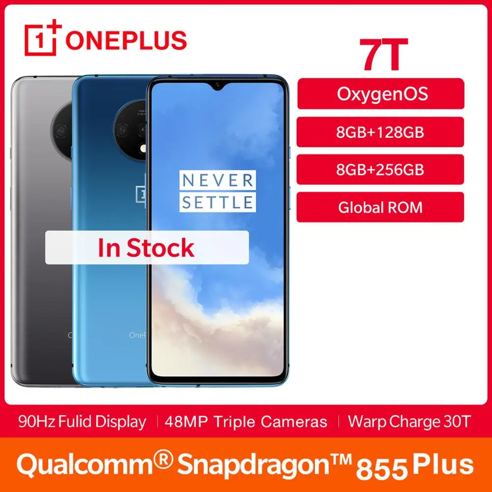 Смартфон OnePlus 7T 8+128/256ГБ|Смартфоны| |