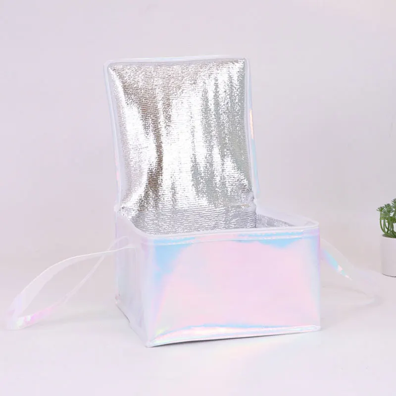 

Теплоизоляционная сумка на вынос, изолированная сумка-холодильник, Большая квадратная сумка-холодильник для хранения сэндвичей