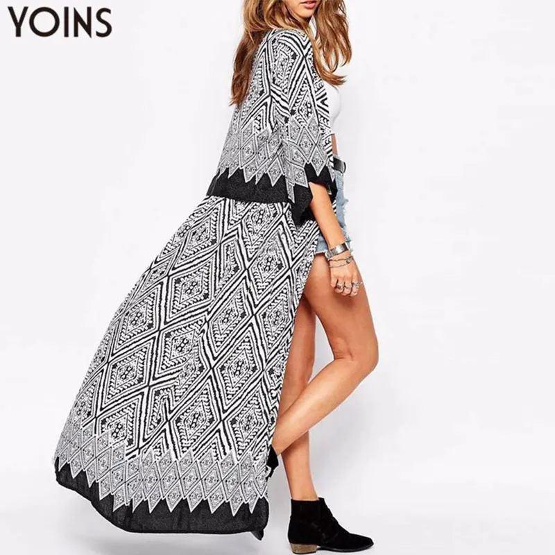 Boho YOINS осень 2020 Новое поступление женские блузки свободный верх с коротким