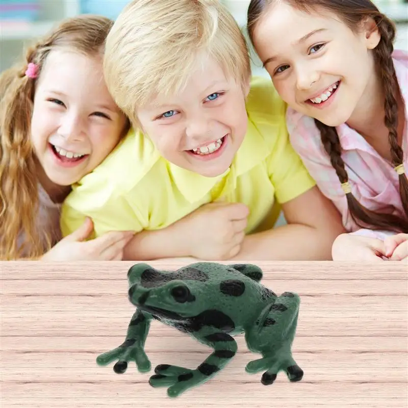 

Educational Frog Animal Figure Collectible Toy Animal Cognition Action Figure