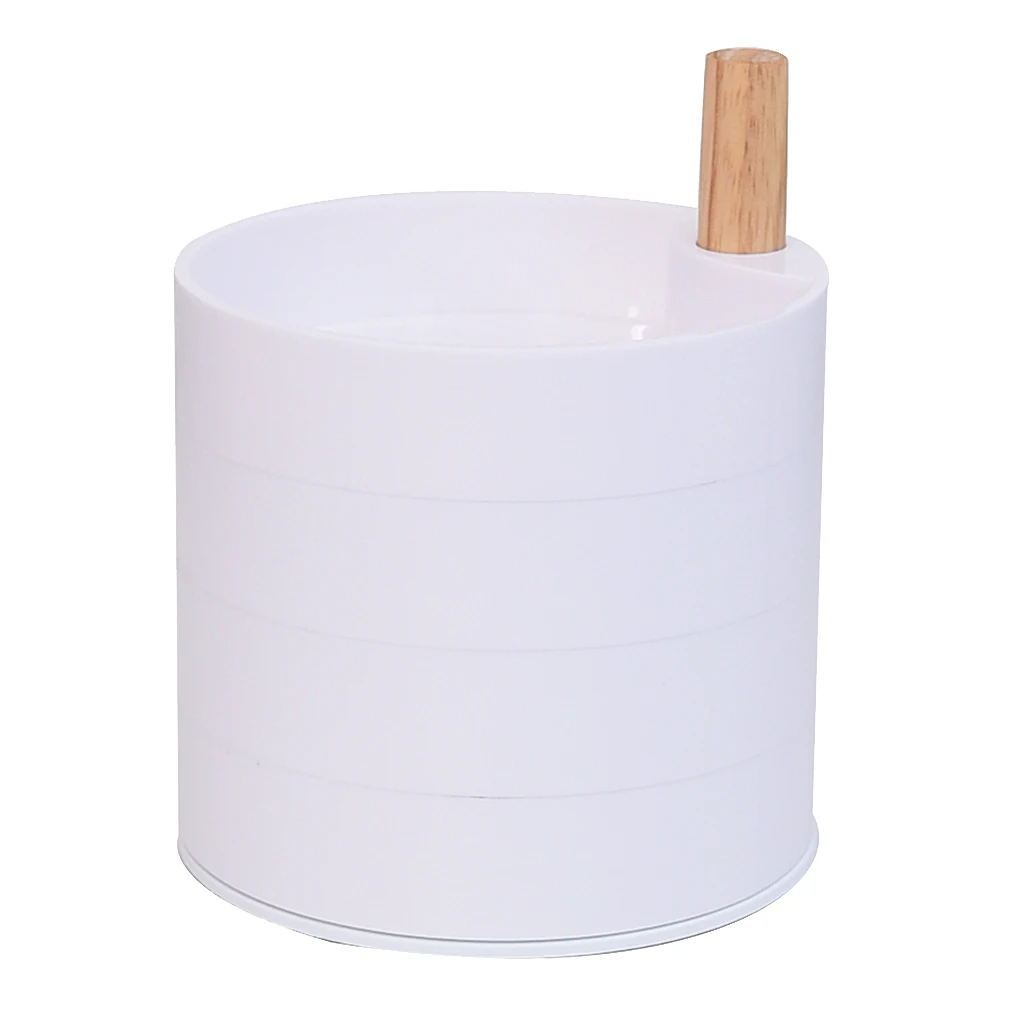 

Charm Plastic Jewelry Ring Display Organizer Case Tray Holder Earring Box Home Decor