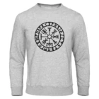 Мужской пуловер с капюшоном Vikings Odin Warrior Legend, Флисовая теплая Повседневная Уличная одежда, новинка, зима-осень 2019