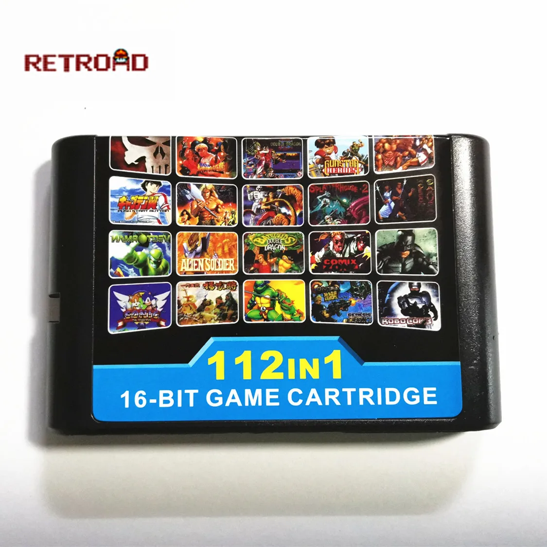 Популярная Игровая коллекция 112 в 1 для SEGA GENESIS MegaDrive 16 битный игровой Картридж PAL и