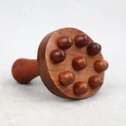 Массажная палка для йоги, массажер для тела, живота, спины, талии, шеи, ног, деревянный роликовый массажный молоток