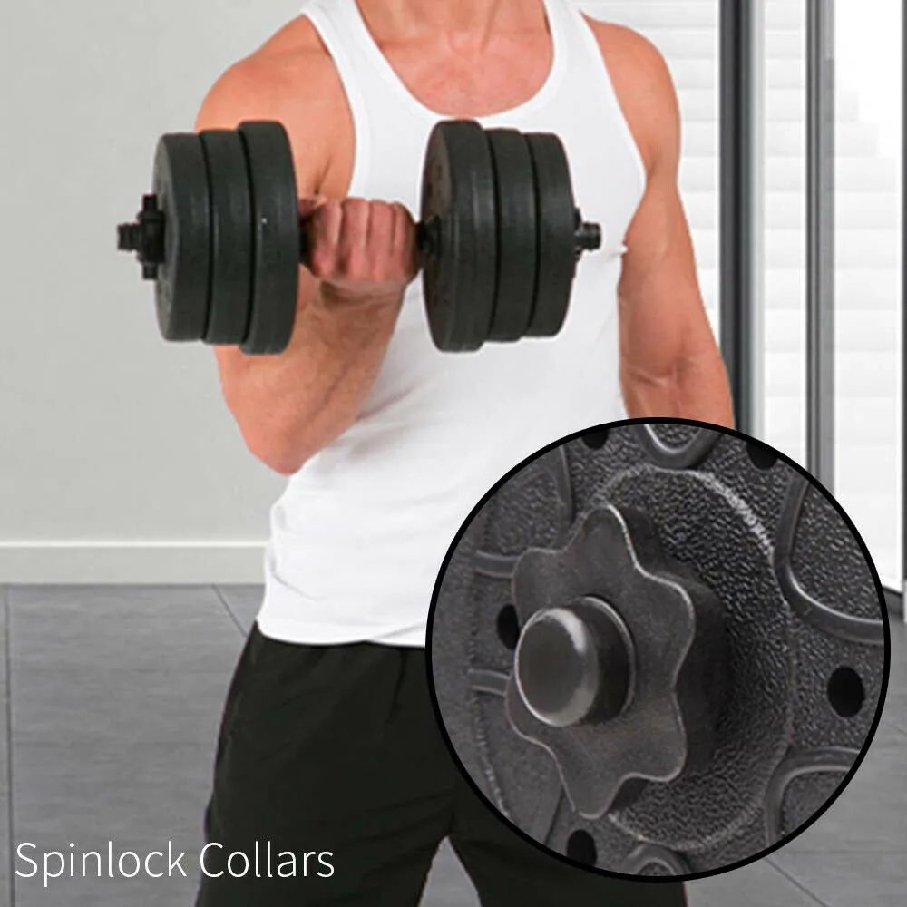 

2pcs Dumbbell Bar Plastic Hexagon Nut Screw Weight Check Nut Barbell Bar Clamp Spin Lock Screw Dumbbell Spin Lock Ring