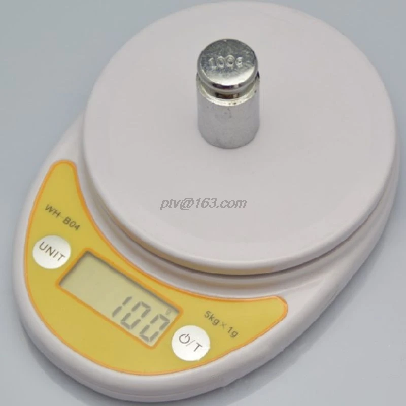 

5kg1g/1kg0.1g Electronic Kitchen Scale with Bowl Precision Food Table Scale Baking Precision Jewelry Medicine Scale