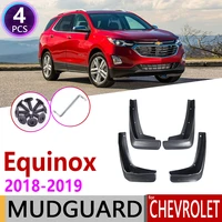 front rear car mudflap for chevrolet holden equinox 2018 2019 3th gen fender mud flaps guard splash flap mudguards accessories