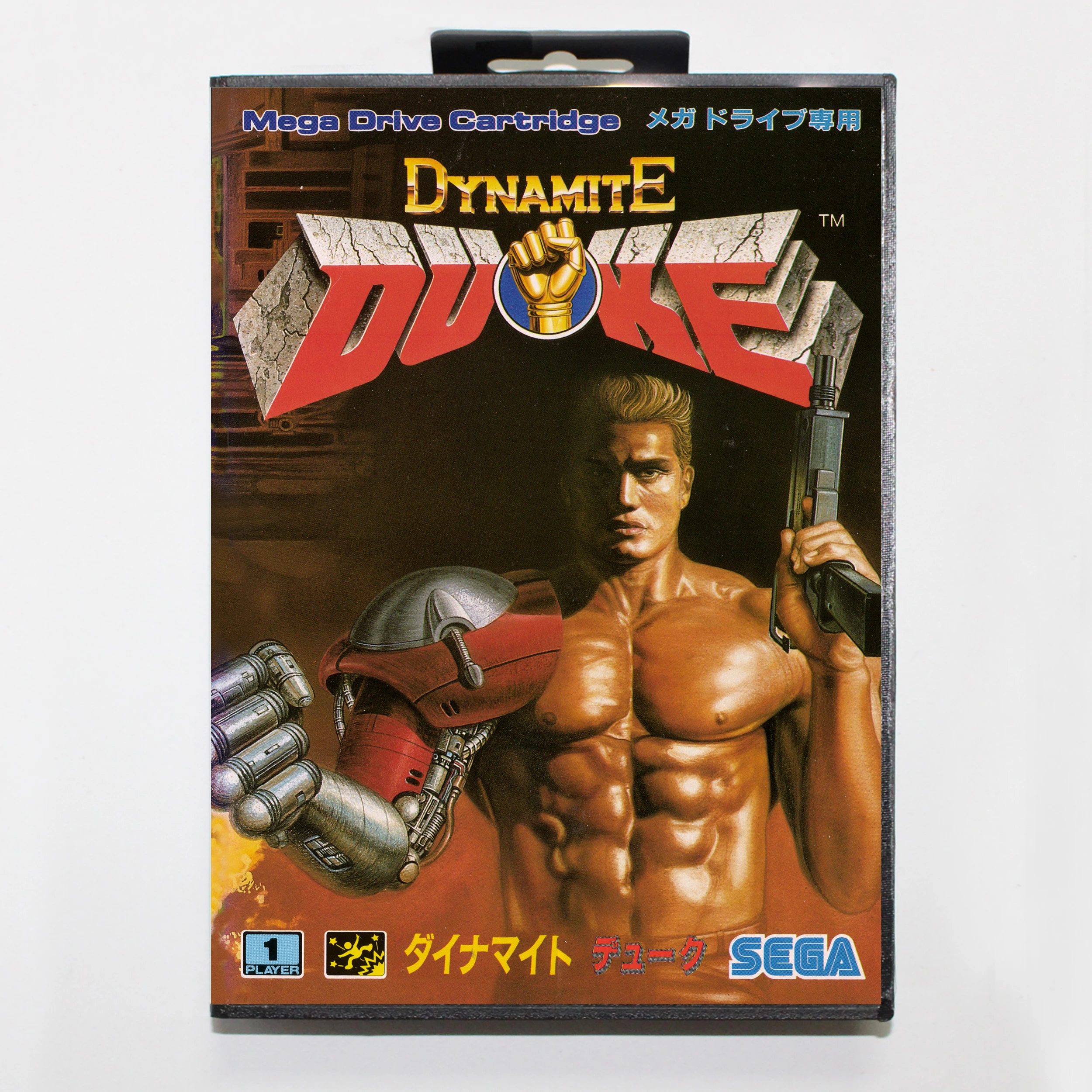 

Dynamite Duke with Retail Box 16bit MD Game Card For Sega Mega Drive/ Genesis