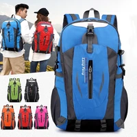 40l unisex waterproof men women backpack travel pack sports bag pack outdoor mountaineering hiking climbing camping backpack