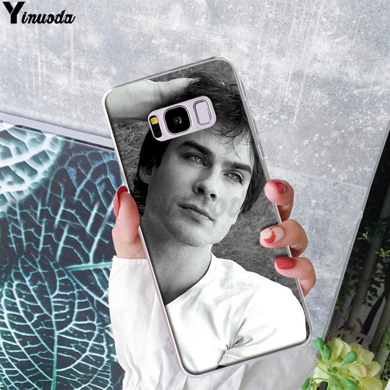 Yinuoda The Vampire Diaries Ian Somerhalder Design Phone Cover for Samsung S9 plus S10 S6 S6edge S10plus S7 S7edge S8 S8plus | Мобильные