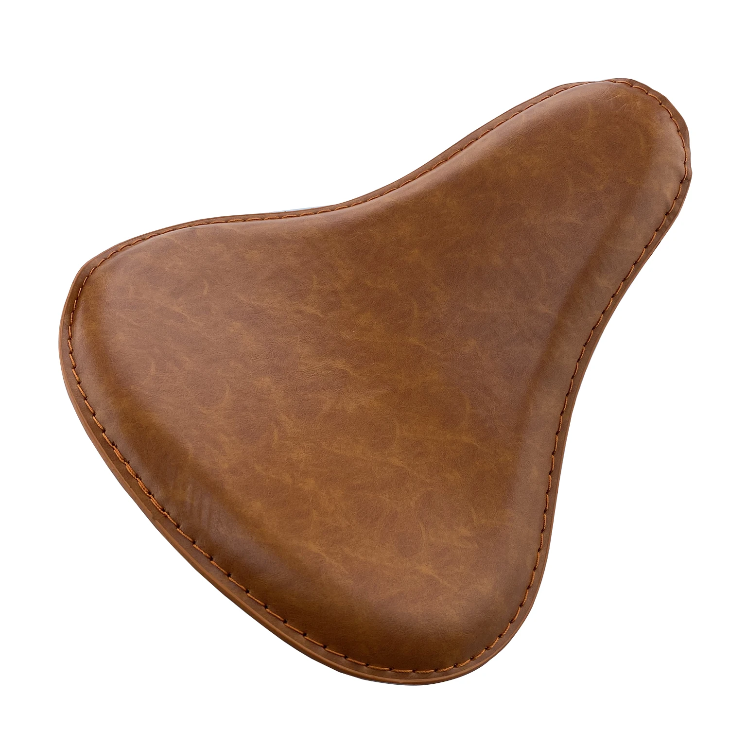 

Кожаный чехол для мотоциклетного сидения в стиле ретро, коврик из воловьей кожи для Harley Sportster Bobber Chopper на заказ