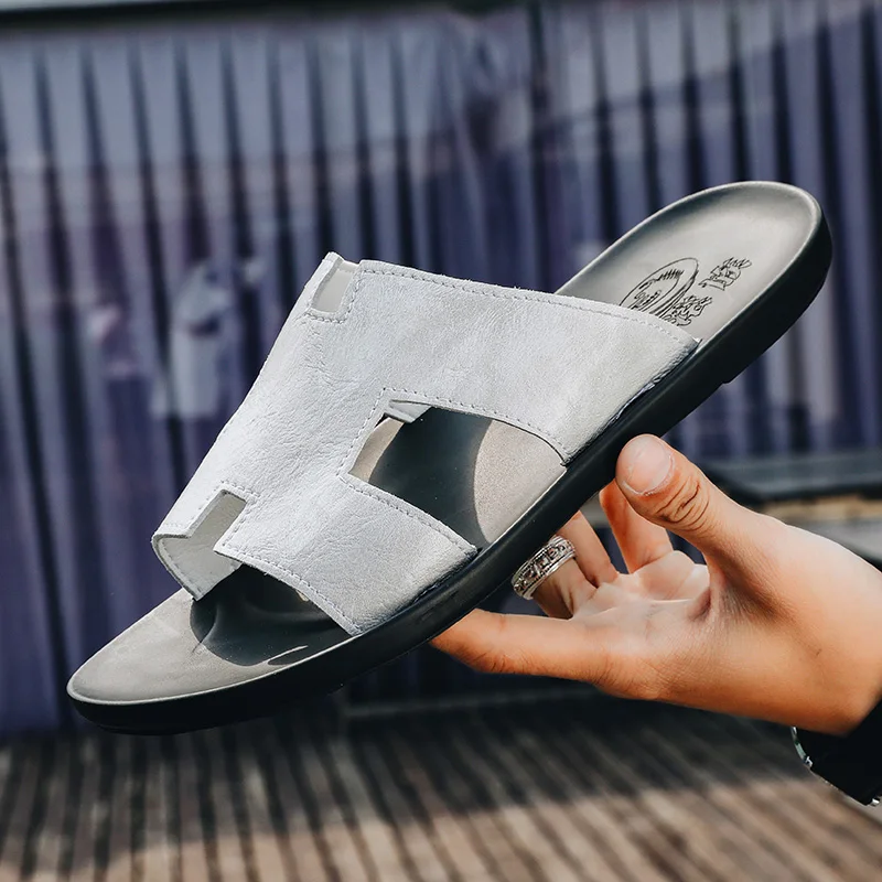 

Sandales Cuir Sandalias Hombre Verano Sandal Men Shoes Sandali Da Uomo Sport Sandals De Casa Leather Rubber Cuero Outdoor