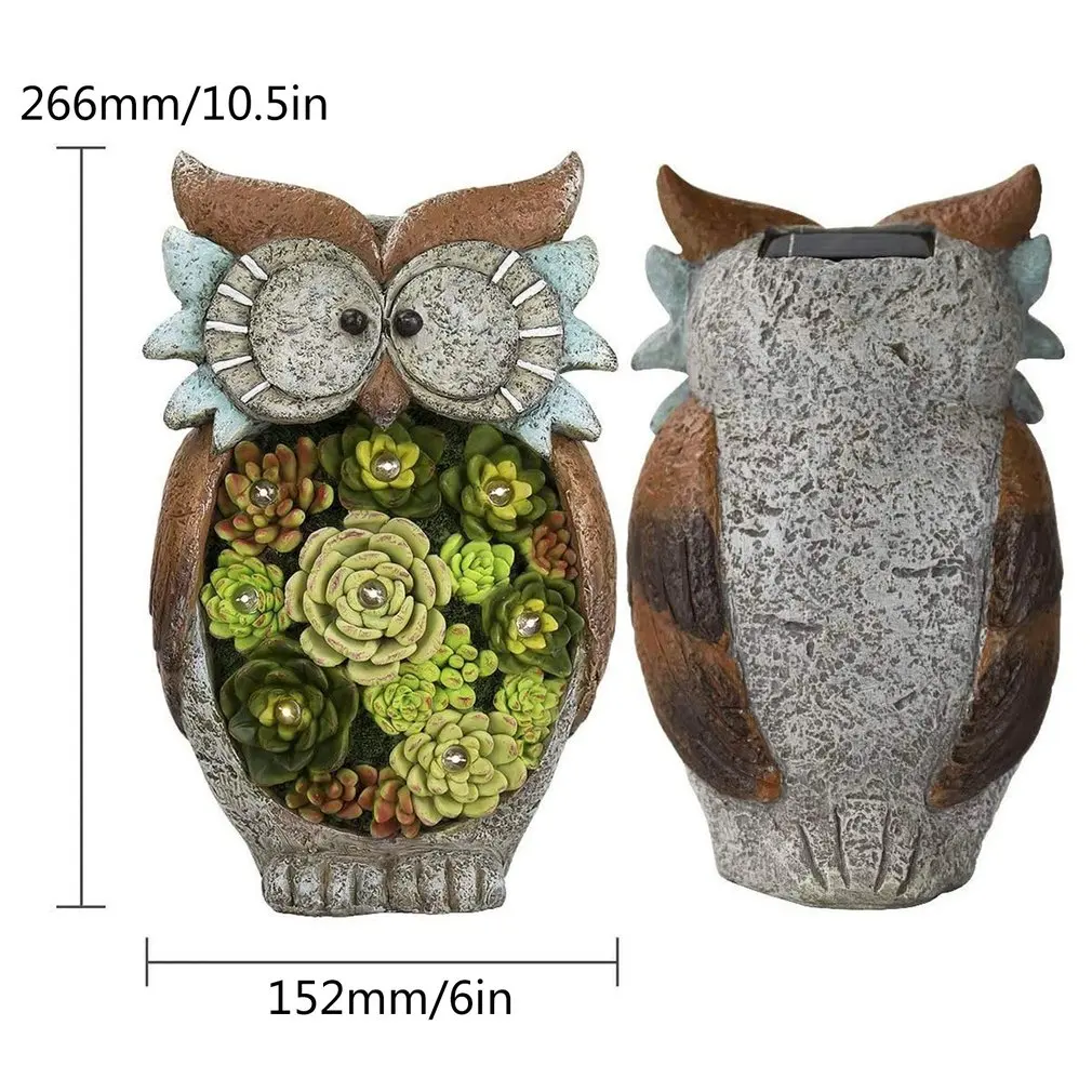 

Led Garden Decorative Landscape Lamp Water Proof And Sun Resistant Lawn And Home Decoration Solar Owl Light