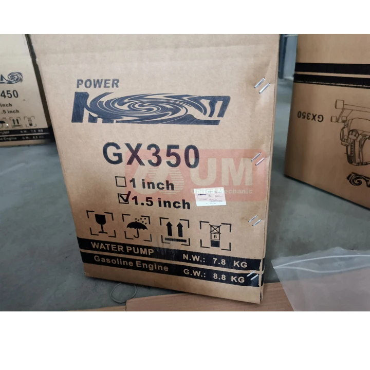 

Manufactured Agricultural Gasoline Water Pump High Volume 1.5 Inch Gasoline Petrol Water Pump