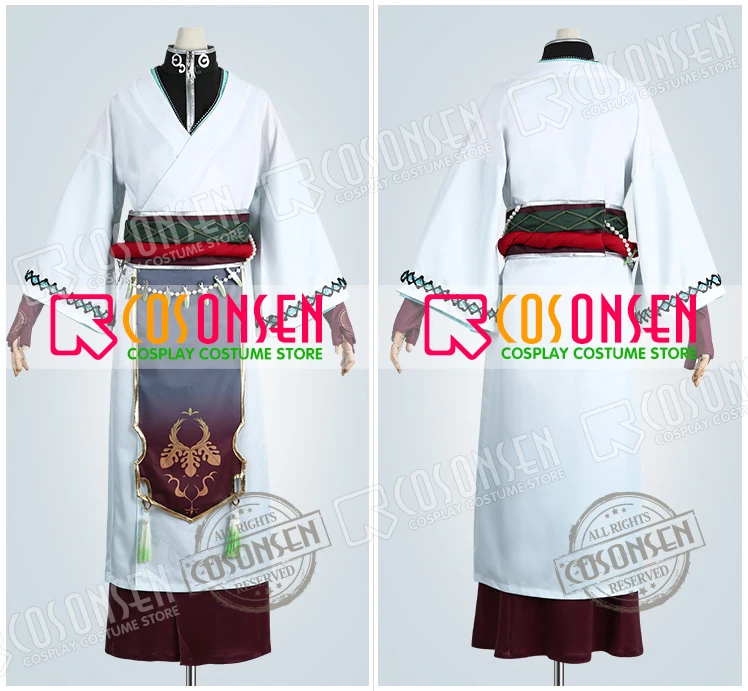 Костюм для косплея IDOLiSH7 Yuki KARASUTENGU YOKAI купальник приготовления якаси