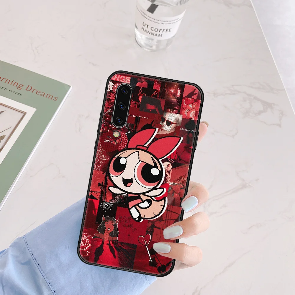 

Cartoon Powerpuff Girls Phone Case Cover For Samsung Galaxy A7 8 10 20 20e 21 30 30S 31 41 50 50S 51 70 71 91 black Prime 3D