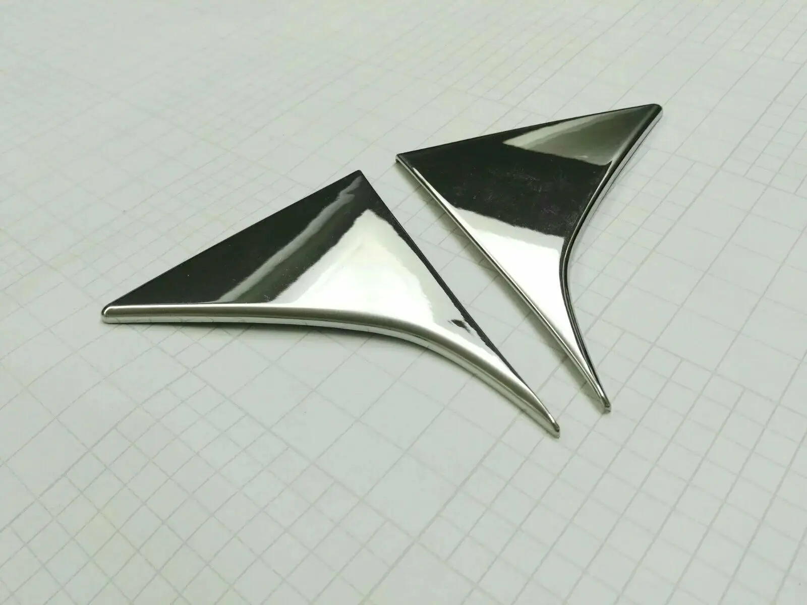 

ABS Chrome Rear Window Spoiler Trim Cover For Kia Sportage 2017-2019 US Stock