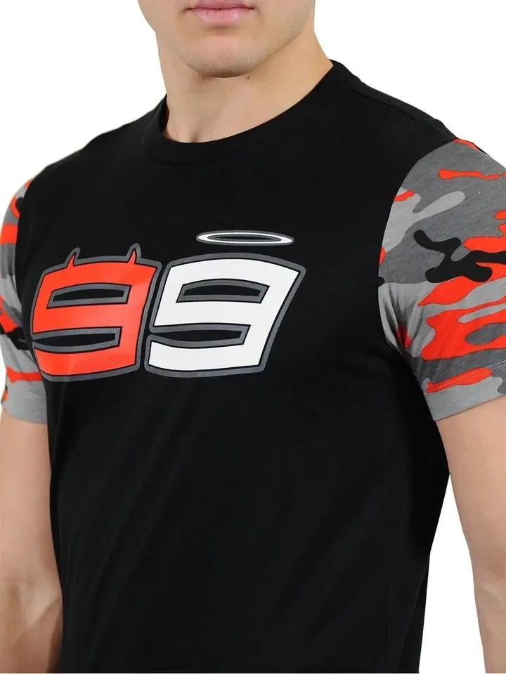 2018 Jorge Lorenzo 99 Camouflage T-shirt Motorcycle Moto GP Fan Sports BIKE Racing T'Shirt | Shirts &amp Tops