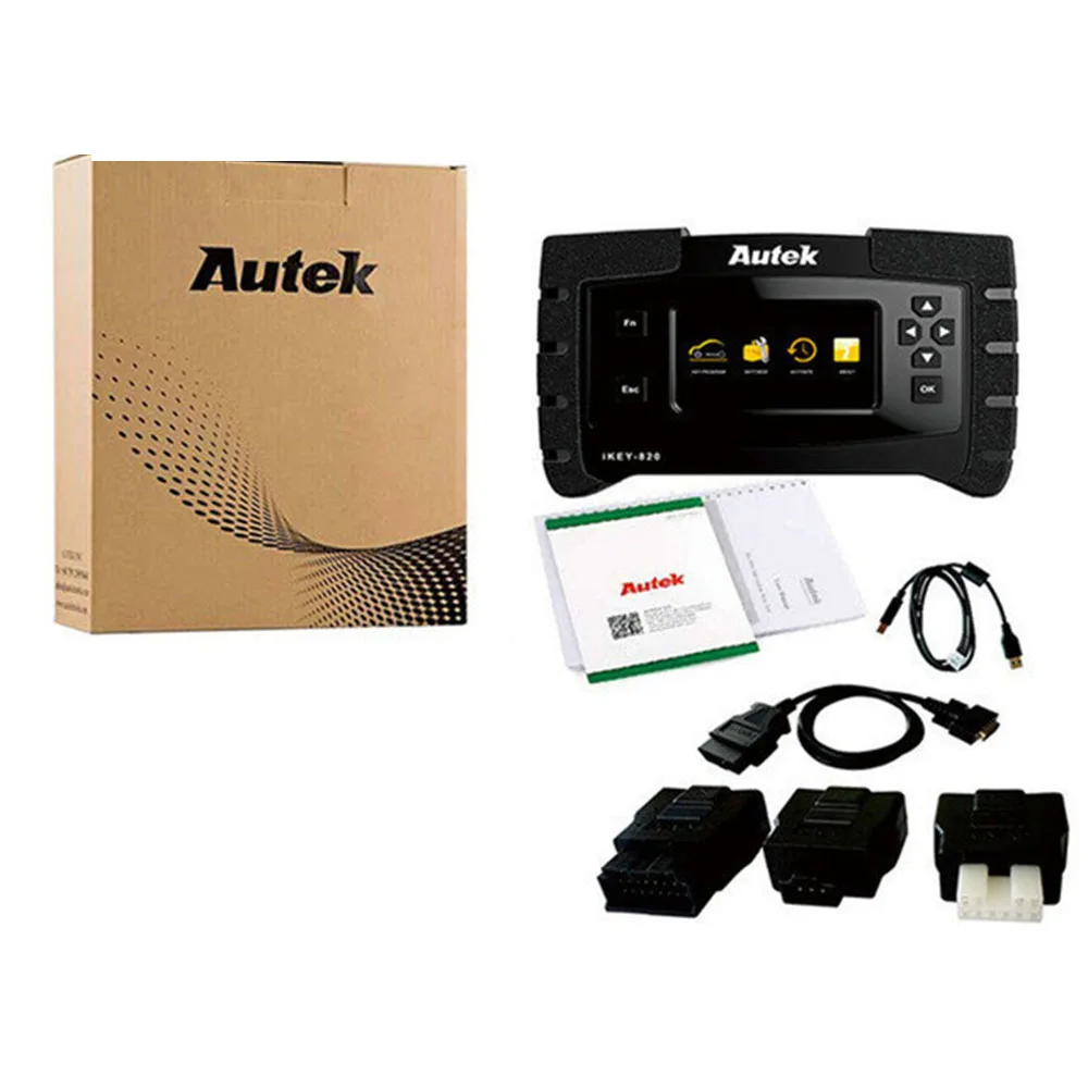 100% оригинальный ключ программист Autek Ikey820 Универсальный Автомобильный