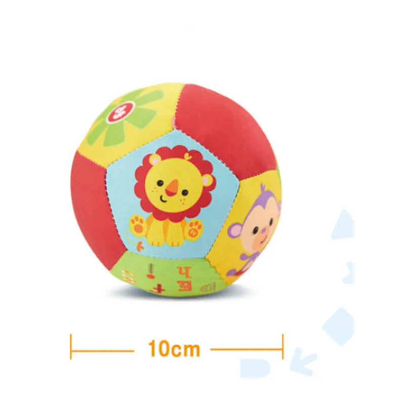 

Baby Toy Balls Children Animal Book Cloth Ball Soft Plush Mobile Toy With Sound Baby Rattle Baby Body Building Ball Toy