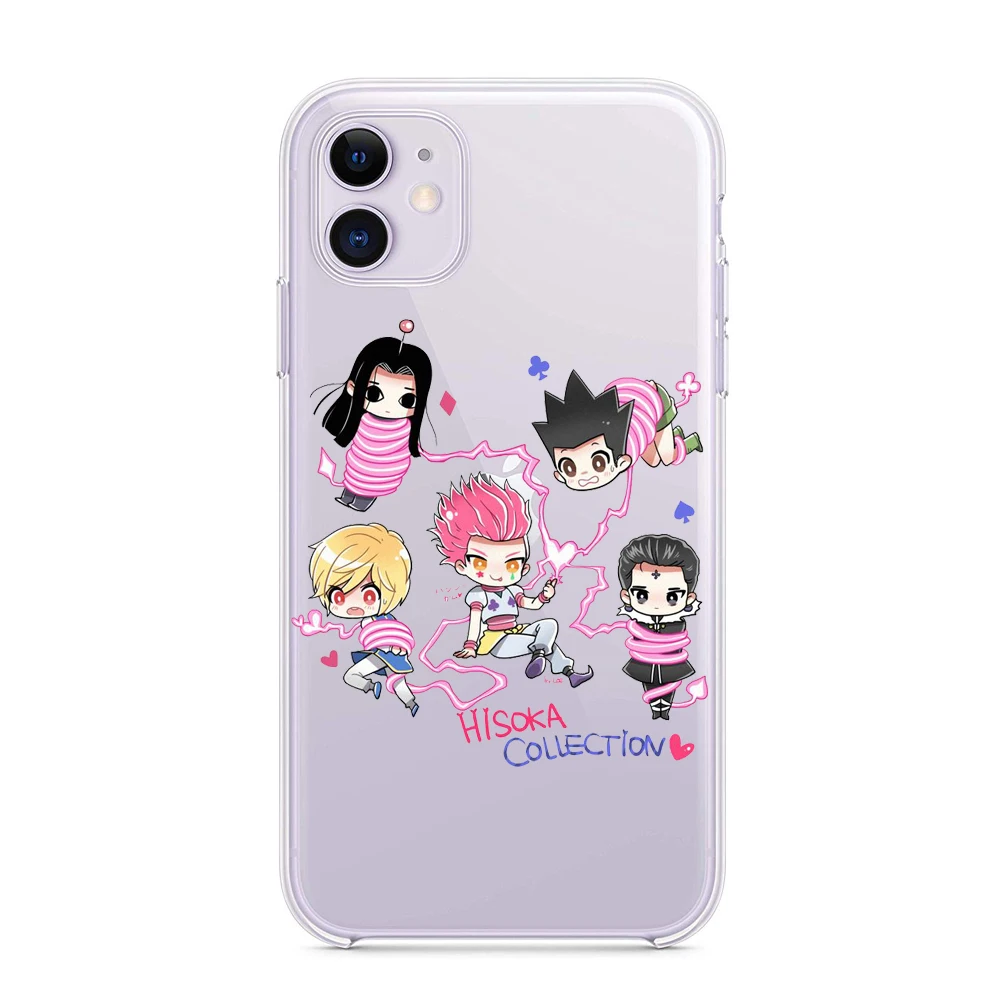 Мягкий силиконовый чехол для телефона Hunter HXH Anime X hunter 3 iPhone 12 11 Pro Max 6 6s 7 8 Plus XR XS MAX