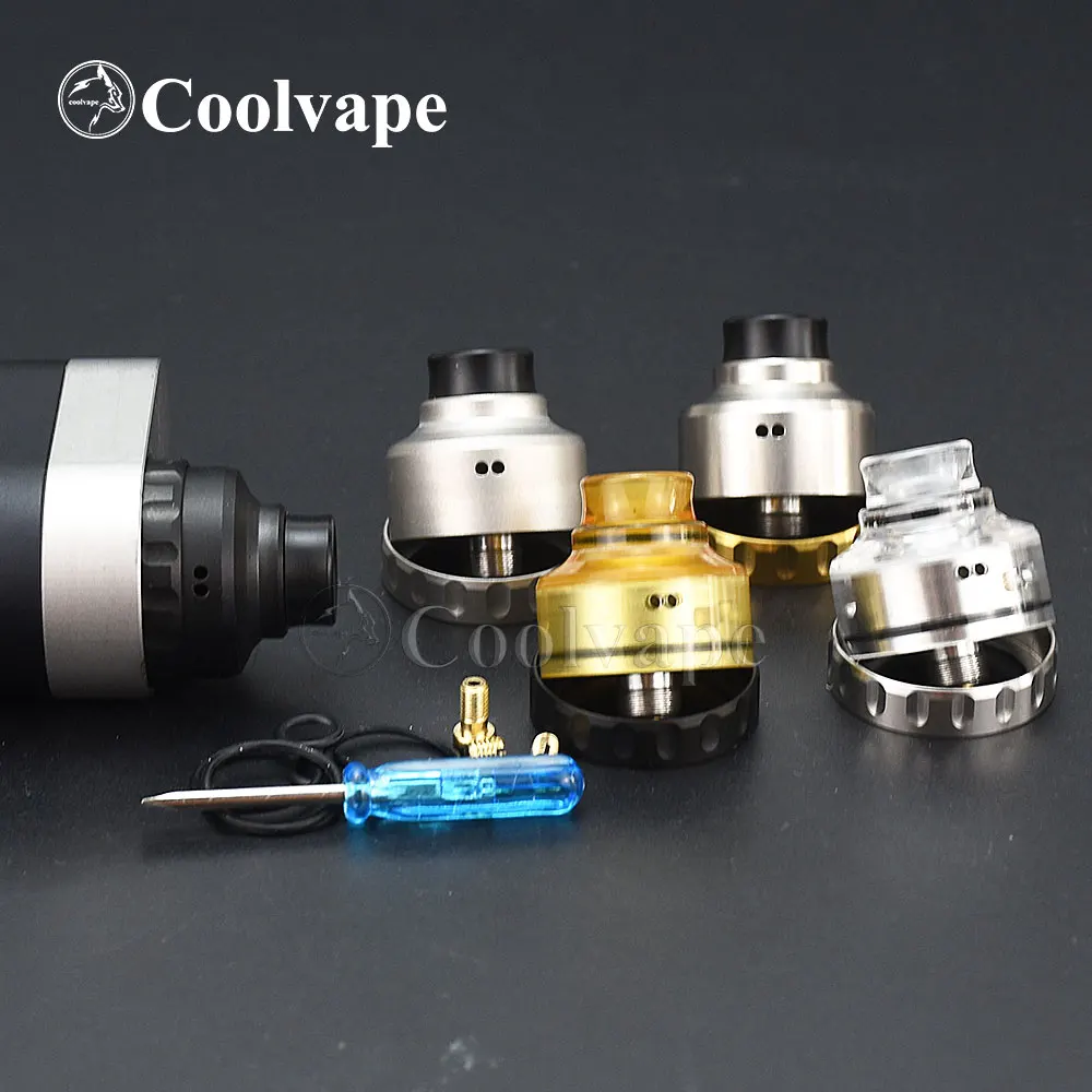 Aston 22 RDA мм rda armor s Кольцо Один 510 mtl капельный наконечник замена прозрачная верхняя