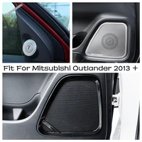 inner window pillar a side door stereo speaker audio loudspeaker sound cover trim fit for mitsubishi outlander 2013 2020