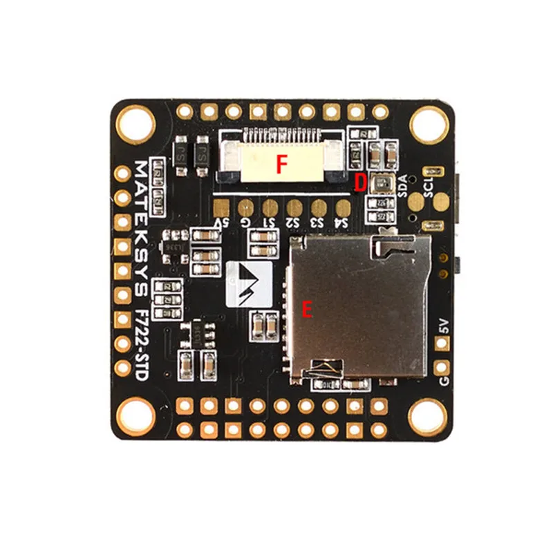 matek f722 std барометр betaflight osd blackbox f7 контролле
