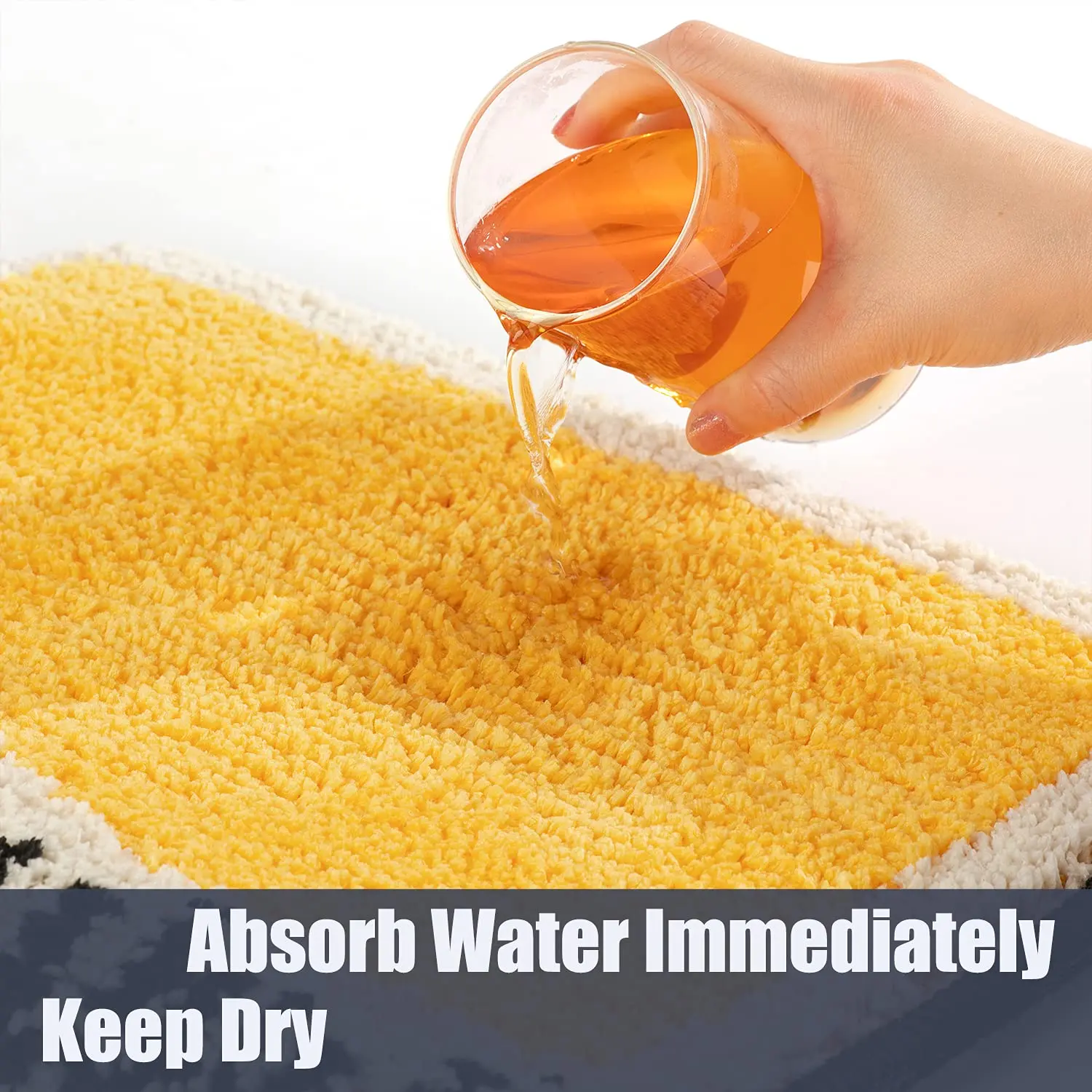 ultra microfiber soft bath mats for bathroom absorption anti slip floor mats for bathroom bedroom washable bath rug plush fluffy free global shipping