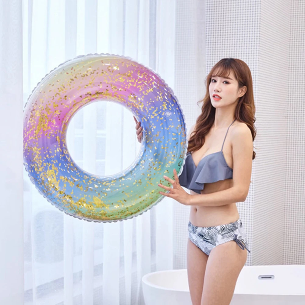 

Newborn Neck Ring Safety Swimming Ring Inflatable Cushions Floating Swimming Pool Ring Baby Access Infants Circle Float Circle