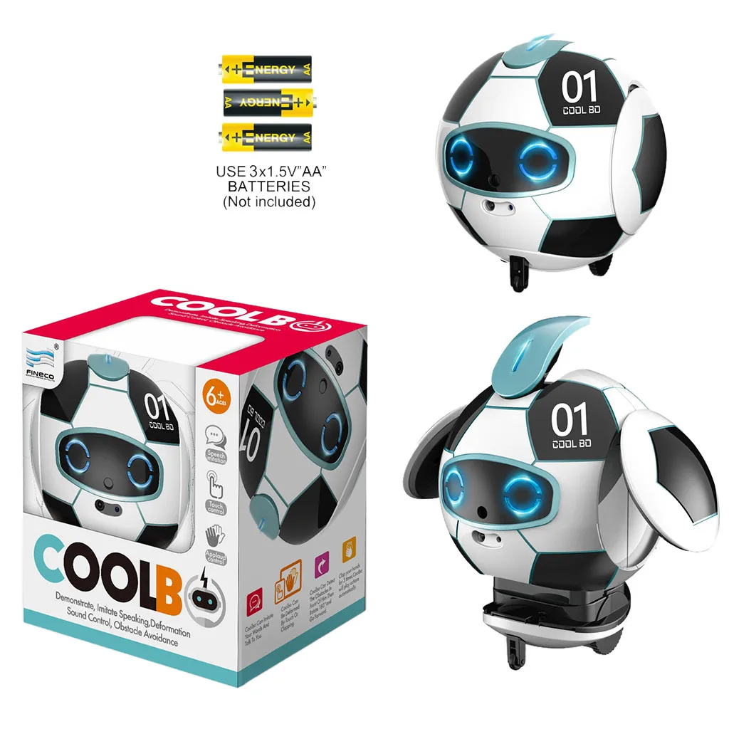Education For Kids Fun Learning Toys Children Voice Recognition Control Obstacle Avoidance Football Robot W910 | Игрушки и хобби
