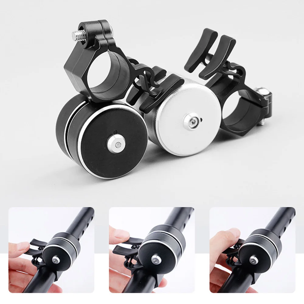 

HOtBicycle Bell Double Click 120db Bicycle Handlebar Bell Bike Horn Bells Cycling Accessories