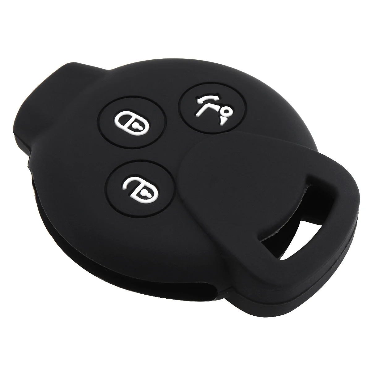 Новые 3 кнопки силиконовый прямой Панель ключа автомобиля чехол протектор