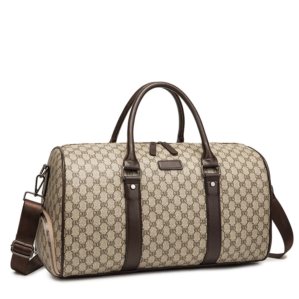 

Fashion Design Luxury Handbag Men Women Large Capacity Travel Duffle Bag With Portable Zipper Luggage Organizer Sac De Voyage