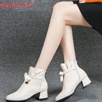 2021 autumnwinter womens ankle boots fashion nude boots casual versatile banquet womens shoes fashion boots cool martin boots