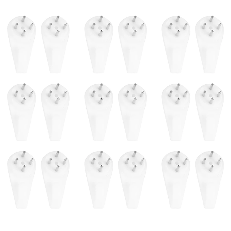 16 Pieces 6 Inch Invisible Plate Hangers Wall Brass Wire Holders With 18 Hooks For 5 To 7 D | Дом и сад
