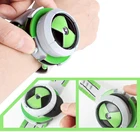 Высококачественные часы BENNING 10, игрушки Omnitrix для детей, прожектор часы, подлинный проектор средней поддержки, детская Рождественская игрушка