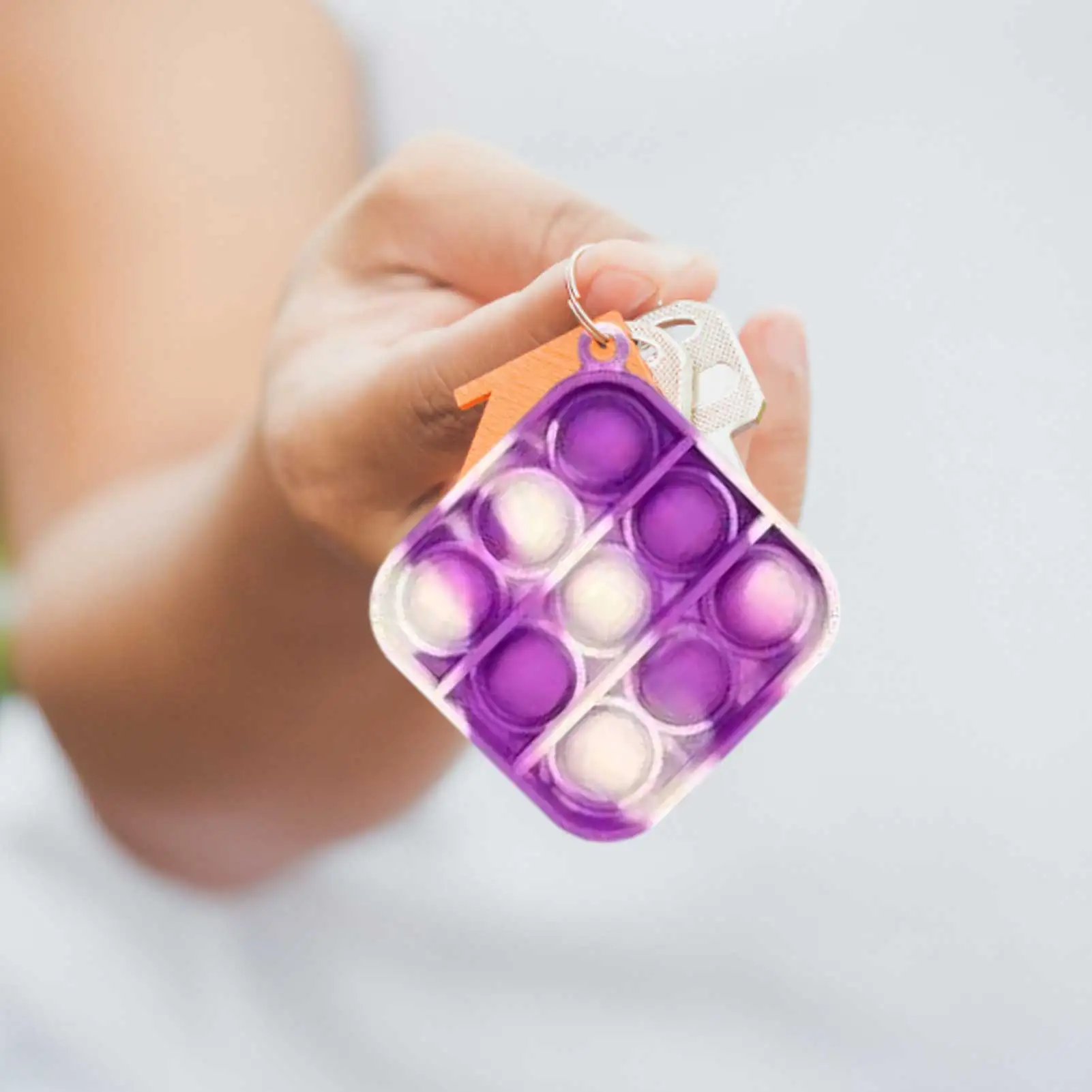 Миниатюрный пузырьковый сенсорный детский игрушечный антистресс для взрослых и