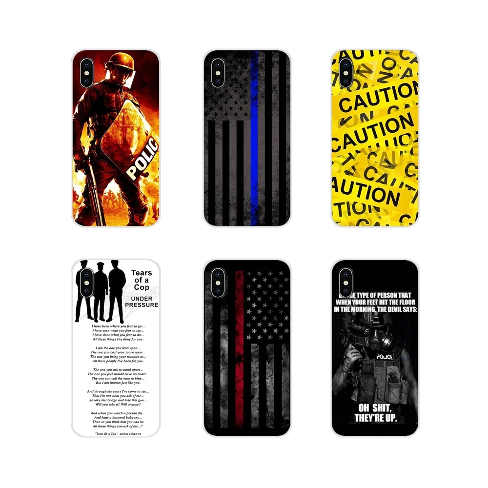 Силиконовый чехол для телефона Huawei Y5 Y6 Y7 Y9 Prime Pro GR3 GR5 2017 2018 2019 Y3II Y5II Y6II Citations Police с привлекательным дизайном.