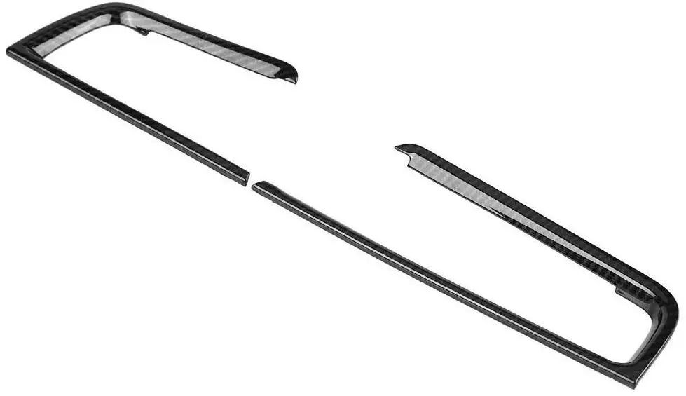 2 шт. стильная Боковая Крышка вентиляционного отверстия из углеродного волокна