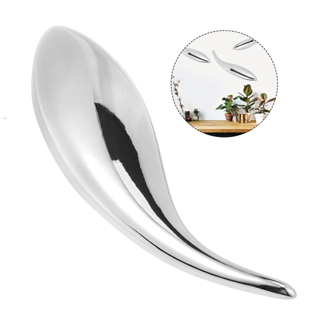 

23cm Abstract Fish Accessories Plating ABS DIY Sticker Wall Mounted Mirror Surface Fish Household Decor Supplies (Left