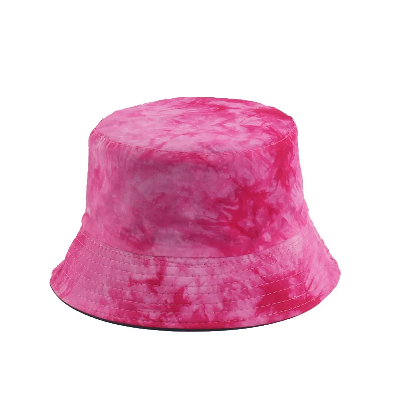 Двусторонняя рыболовная Кепка Tie Dye Спортивная походная летняя Панама с принтом