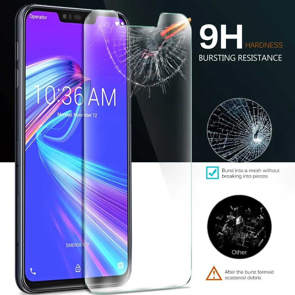 9H 2.5D Защита экрана для ASUS Zenfone Max M2 ZB633KL закаленное стекло Asus ZenFone Pro ZB631KL защитная